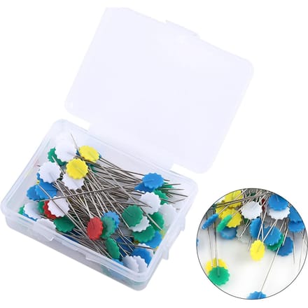 Lot de 100 épingles à coudre et patchwork pour bricolage