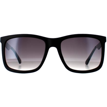 Guess GF0171 02B matzwarte zonnebril met rookverloop