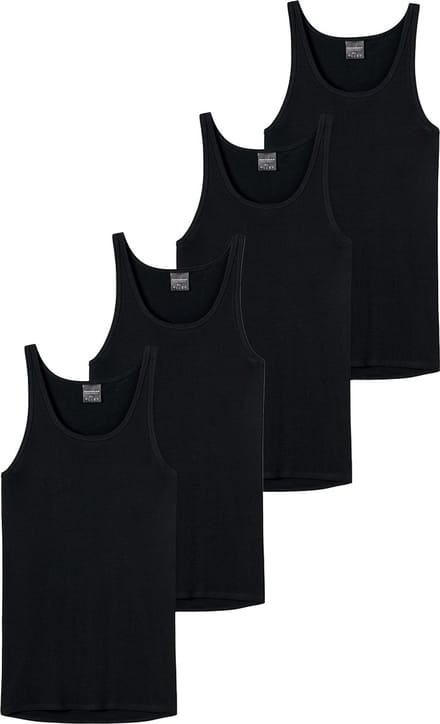 Schiesser Heren onderhemd 4 pack Original Classics fijnrib
