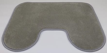 WC mat - Amazone - licht grijs - 45x60cm