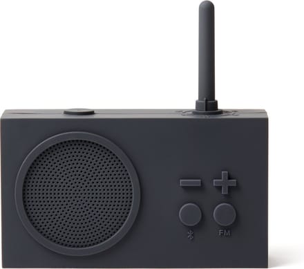 Lexon Tykho 3 badkamerradio Zwart - Bluetoothspeaker
