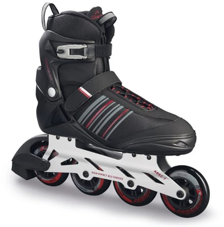 CRIVIT Inline Skates Unisex Skeelers – Maat 43 – Softboot – Zwart