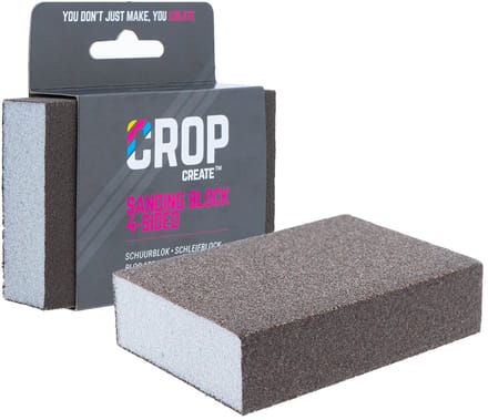 CROP Schuurblok korrel 100 - 70x100mm