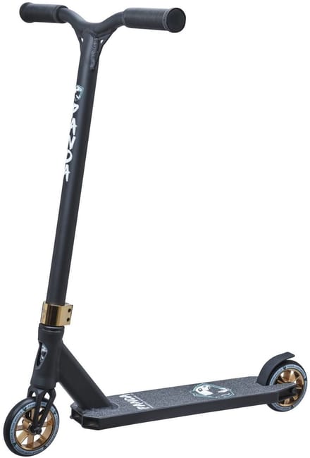 Panda Optimus Stuntstep Black Gold Chrome