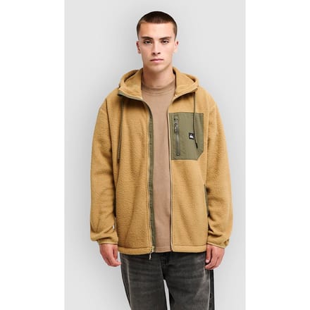 Quiksilver Clean Cost Fleece Bruin L Man