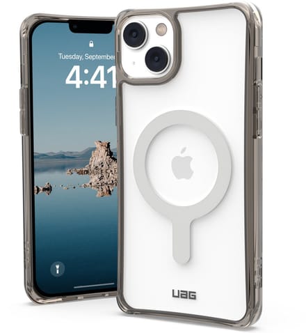 UAG - Plyo Mag Hoesje geschikt voor iPhone 14 Plus - ash grijs | ash grijs