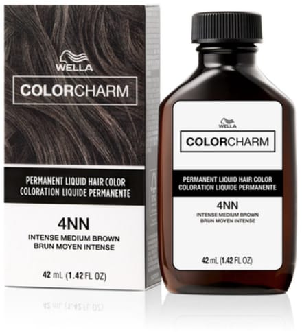 Wella Color Charm Permanent Liquid Haircolour - 4NN - Intense Medium Brown