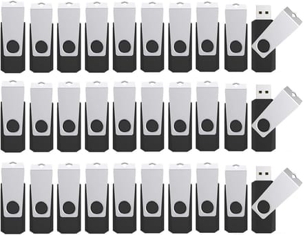 Bulk USB Stick Set 100 Stuks 4GB USB 2.0 Draaibaar Geheugenstick