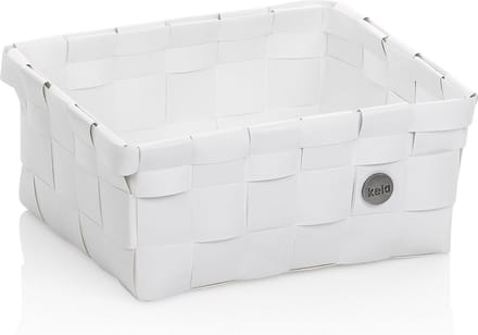 Kela Badkamer - Neo Mand 19x23x10 cm - Polypropyleen - Wit