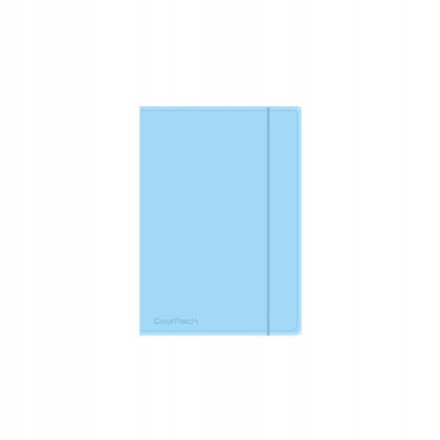 Coolpack A4 Kaart met Elastiek Pastel Poeder Blauw