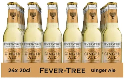 Fever tree ginger ale (24x 20cl)