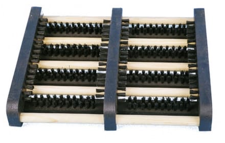 Starmann - Voetenveger - Borstelmat voor Schoenen - hout