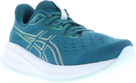 ASICS Gel-Cumulus 26 - Hardloopschoenen - Maat 42.5 - Rich Teal/Pale Mint / Blauw Wit - Gel-Cumulus - Hardlopen - Dames Hardloopschoenen