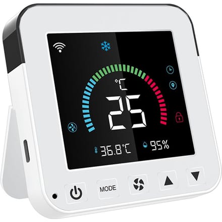 Tuya WiFi Intelligent température humidité contrôleur infrarouge USB alimentations maison salon multicolore
