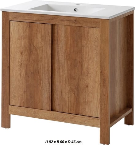 Sanifun badkamermeubel Classic Oak 600-1