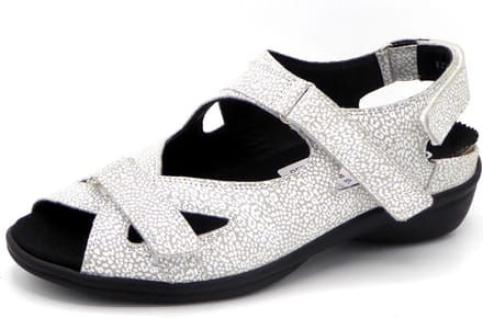 Durea Vrouwen Leren  80007409 / Damesschoenen 7258 218 H - Wit - Maat 41.5
