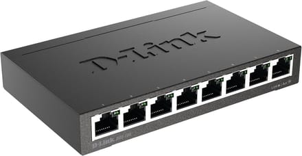8-Poorts Gigabit Switch Desktop Metal - 10/100/1000Mbit/s Netwerk Switch