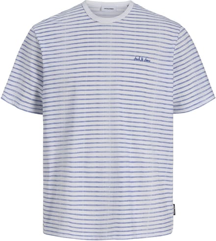 JACK&JONES - JJDEVIN DAYTONA STRIPED TEE SS CN JNR - Jongens - T-shirts