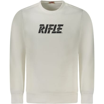 Rifle Witte Katoenen Mannen Sweater