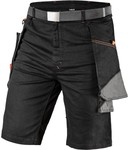 NEO HD Slim - Kort Werkbroek - M - Elastische Stof - Versterkte Oxford