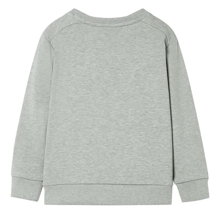 vidaXL Kindertrui 92 gemêleerd lichtkaki
