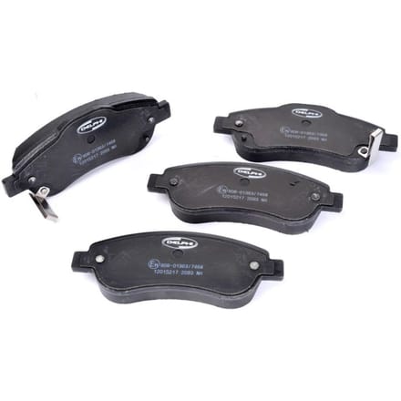 Remblokset DELPHI LP2093, voor
