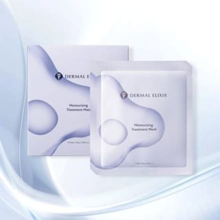 elvis+elvin - [Dermal Elixir]Moisturizing Treatment Sheet Mask Set 25ml x 4 sheets