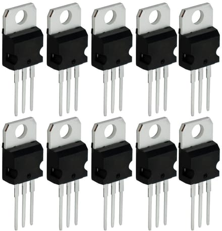Set van 10 Stuks Spanning Regelaars 6V 1.5A Lineair Vermogen voor Elektronica