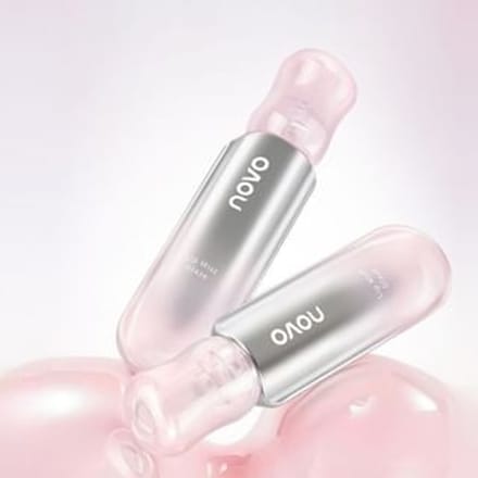 NOVO - Light Nude Watery Mist Lip Gloss - 6 Colors C02# Rose Red - 2g
