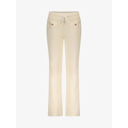 Le Chic Debont cable knit trousers