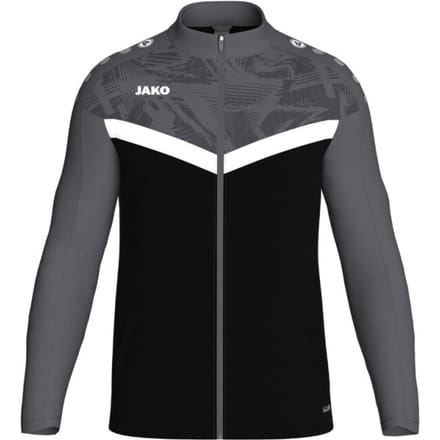 Jako Iconic Polyestervest Heren - Zwart / Antraciet | Maat: M