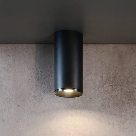 Deko-Light LED downlight Lucea 6, zwart, aluminium, 2.700 K