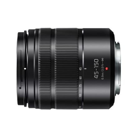 Panasonic AF 45-150mm f/4.0-5.6 OIS asph.  zwart Micro Vier Derde