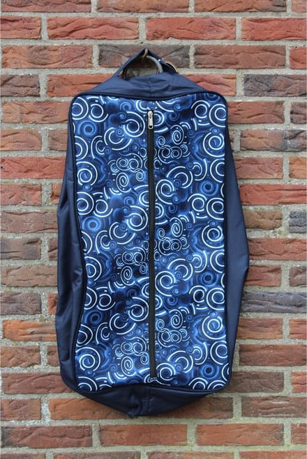 MHS Hoofdsteltas One Size Navy Curl