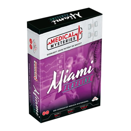 Medical Mysteries: Miami Flatline - Coöperatief spel - Werk samen om de patiënten te redden