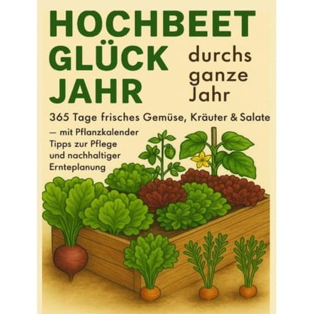 Hochbeet-Glück Durchs Ganze Jahr - 365 Tage Frisches Gemüse, Kräuter & Salate - Mit - Luise Gartmann