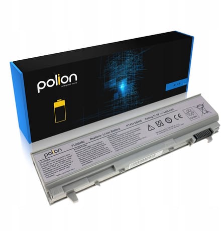 Polion - DELL Bateria - Latitude E6400 E6500 - Precision M2400 - 4400mAh