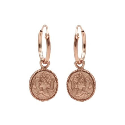 Karma Symbols oorbel M1968 Coin