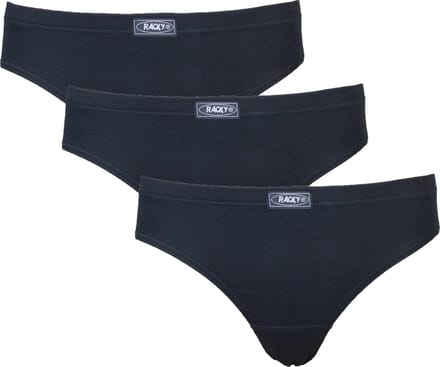 3 pack Racky dames heupslip Highleg mini maat S -Zwart