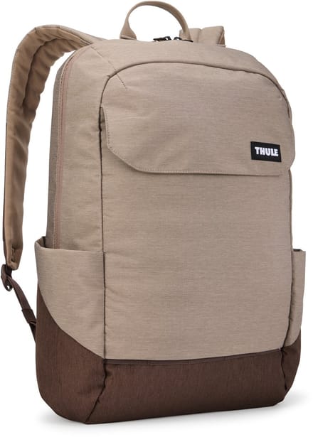 THULE vrijetijdsrugzak rugzak met laptopvak Lithos Backpack 20L Tinted Taupe / Nuanced Brown