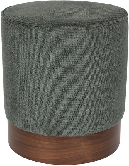 Dutchbone Bellevue Poef Rond Groen