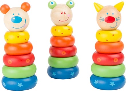 Dieren stapeltoren mini perstuk