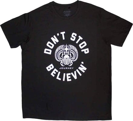 Journey - Believin' Heren T-shirt - L - Zwart