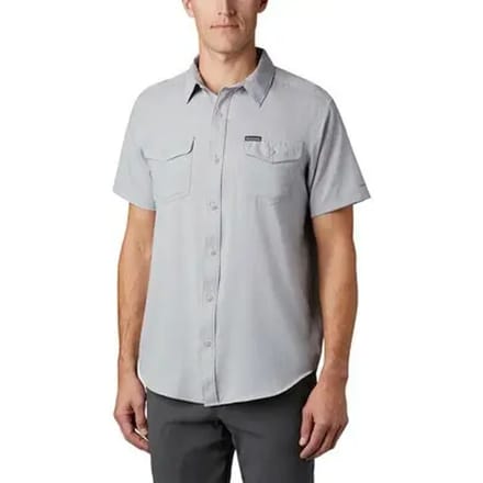 Columbia Utilizer™ Ii Solid Overhemd Met Korte Mouwen Grijs M Man