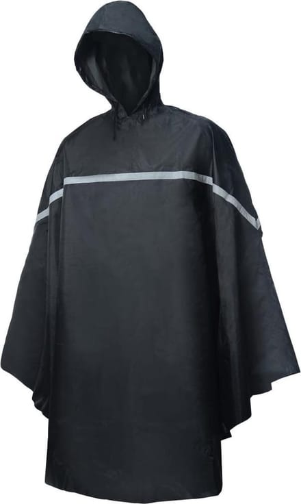 Willex-Regenponcho-met-capuchon-1-maat-zwart