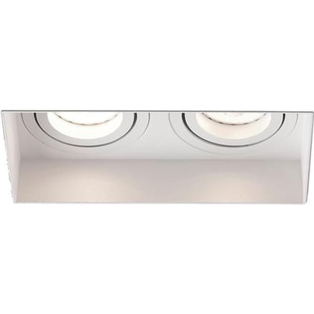 Downlight encastré - FARO - Hyde - Inclinable - Blanc - GU10 - IP20 blanc