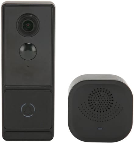 Allecto - Draadloze Deurbelcamera - 5G WiFi - Nachtzicht - HD-camera