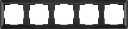 ION industries J1 afdekraam 5-voudig mat zwart mat (80.301.516)