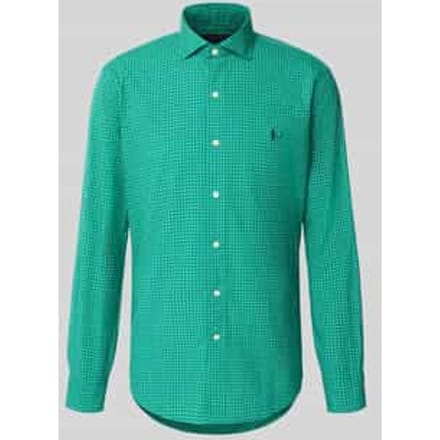 Custom fit vrijetijdsoverhemd van puur katoen