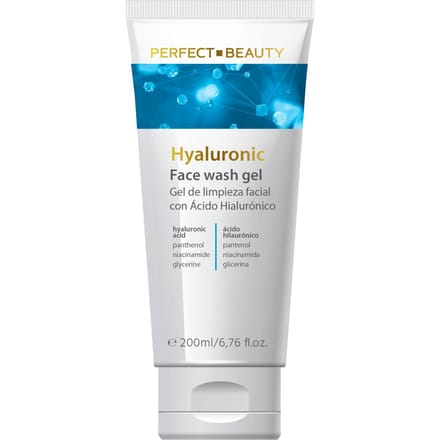 Perfect Beauty Hyaluronic Face Wash Gel 200 ml